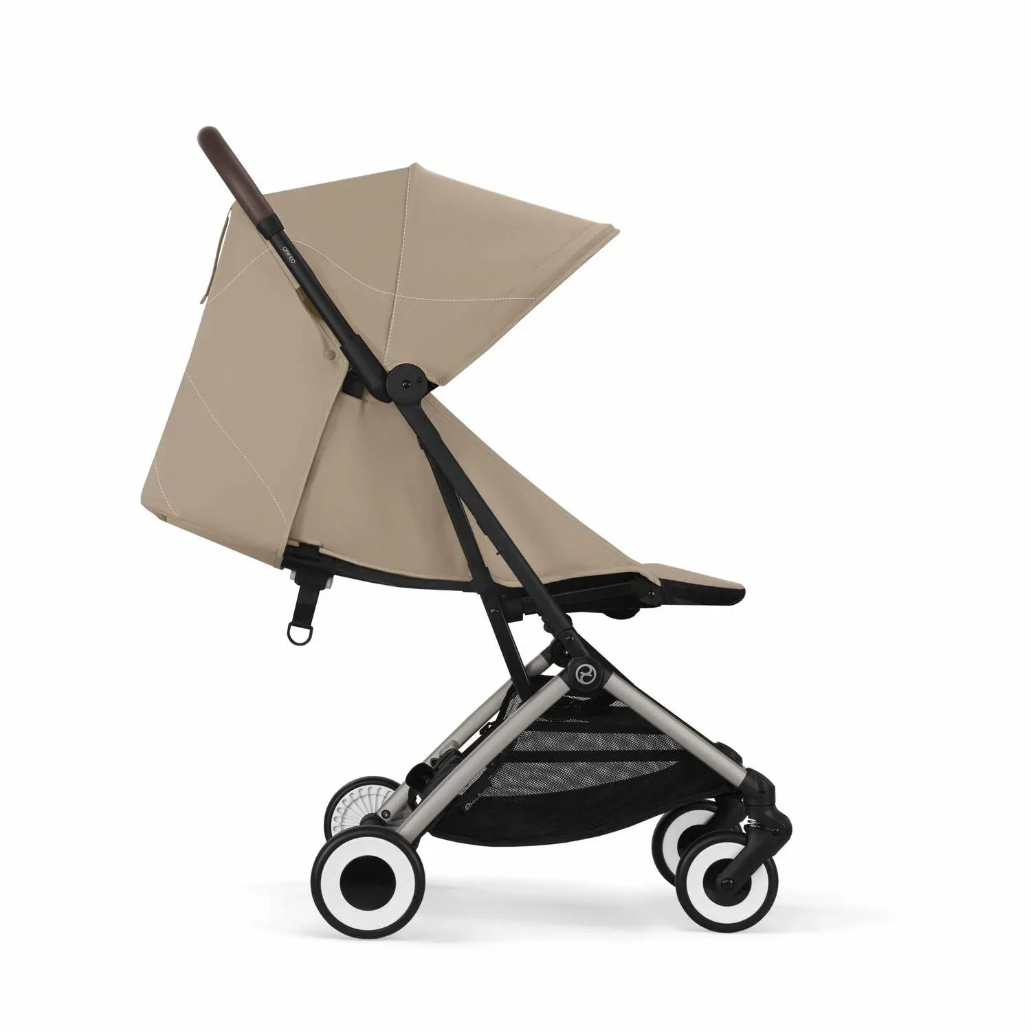 Cybex® Buggy Stroller Orfeo (0-22kg) Almond Beige (Taupe Frame) - Image 3