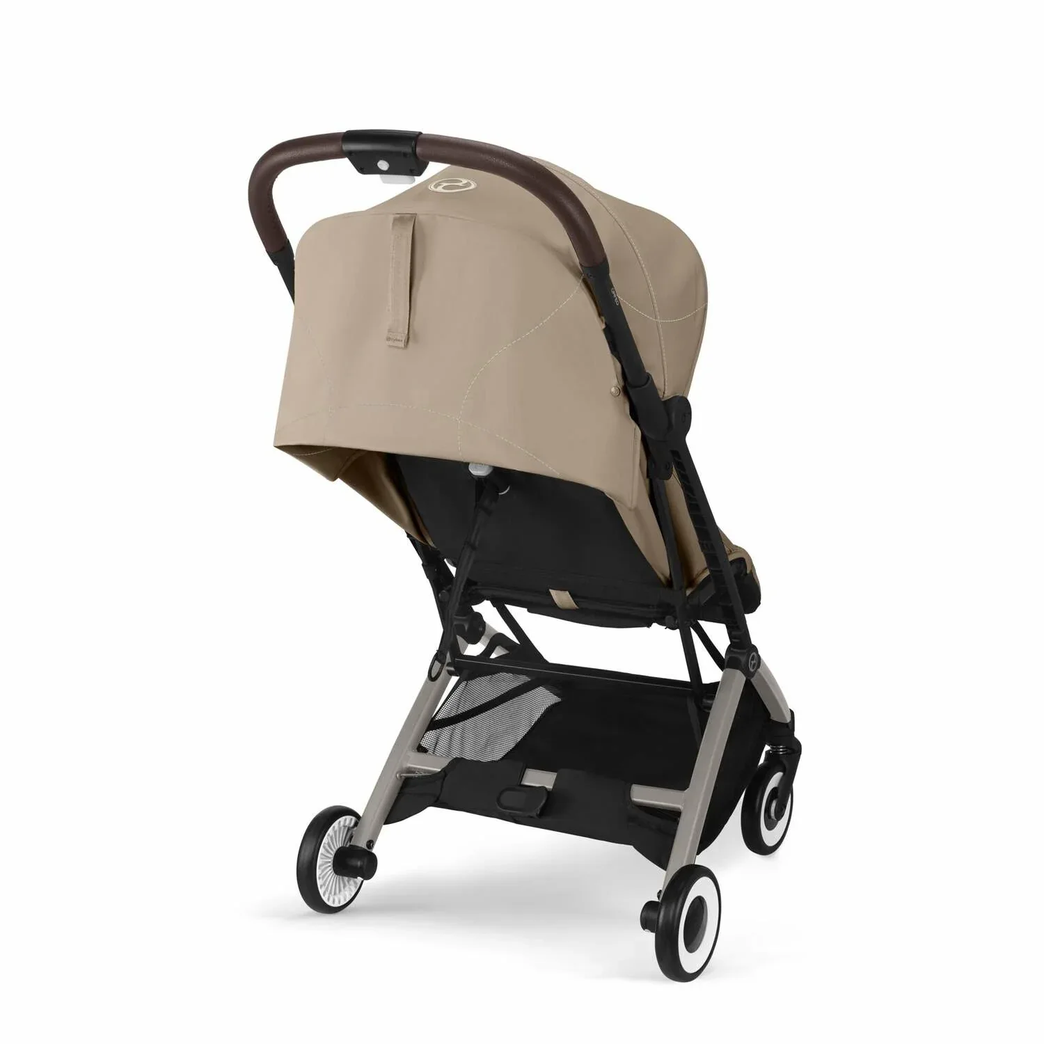 Cybex® Buggy Stroller Orfeo (0-22kg) Almond Beige (Taupe Frame) - Image 5