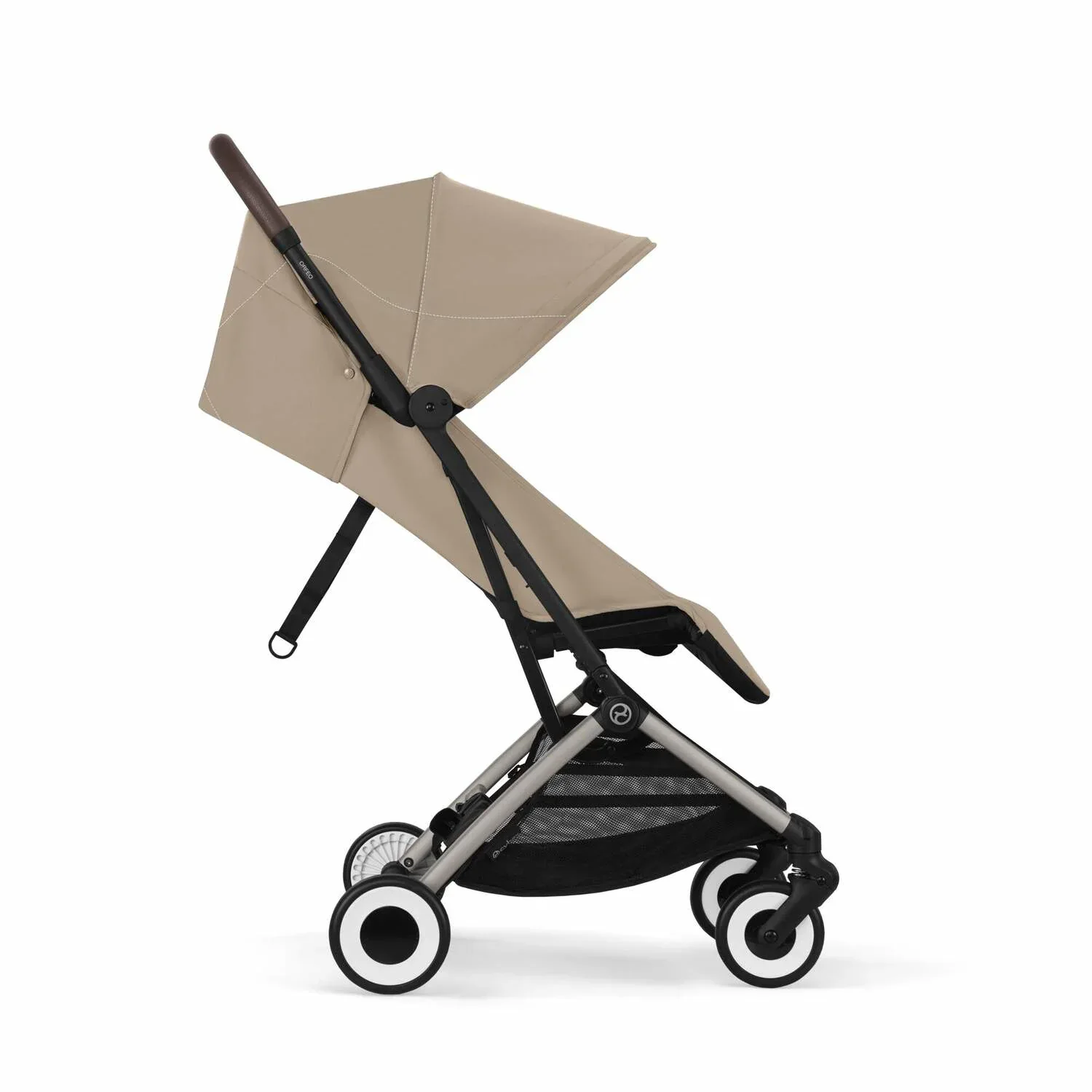 Cybex® Buggy Stroller Orfeo (0-22kg) Almond Beige (Taupe Frame) - Image 7