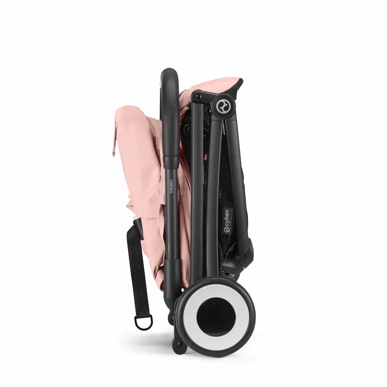 Cybex® Buggy Stroller Orfeo (0-22kg) Candy Pink (Black Frame) - Image 2