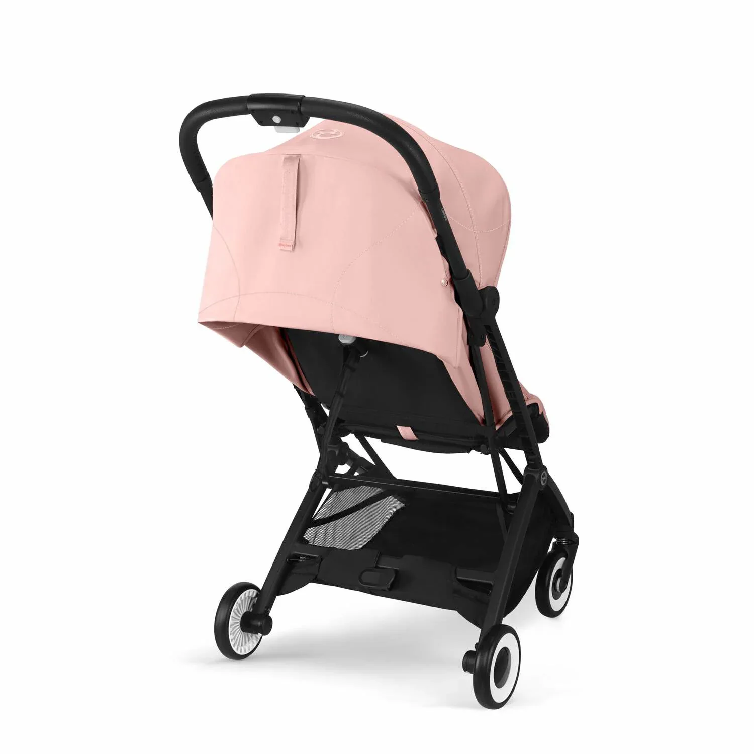 Cybex® Buggy Stroller Orfeo (0-22kg) Candy Pink (Black Frame) - Image 5