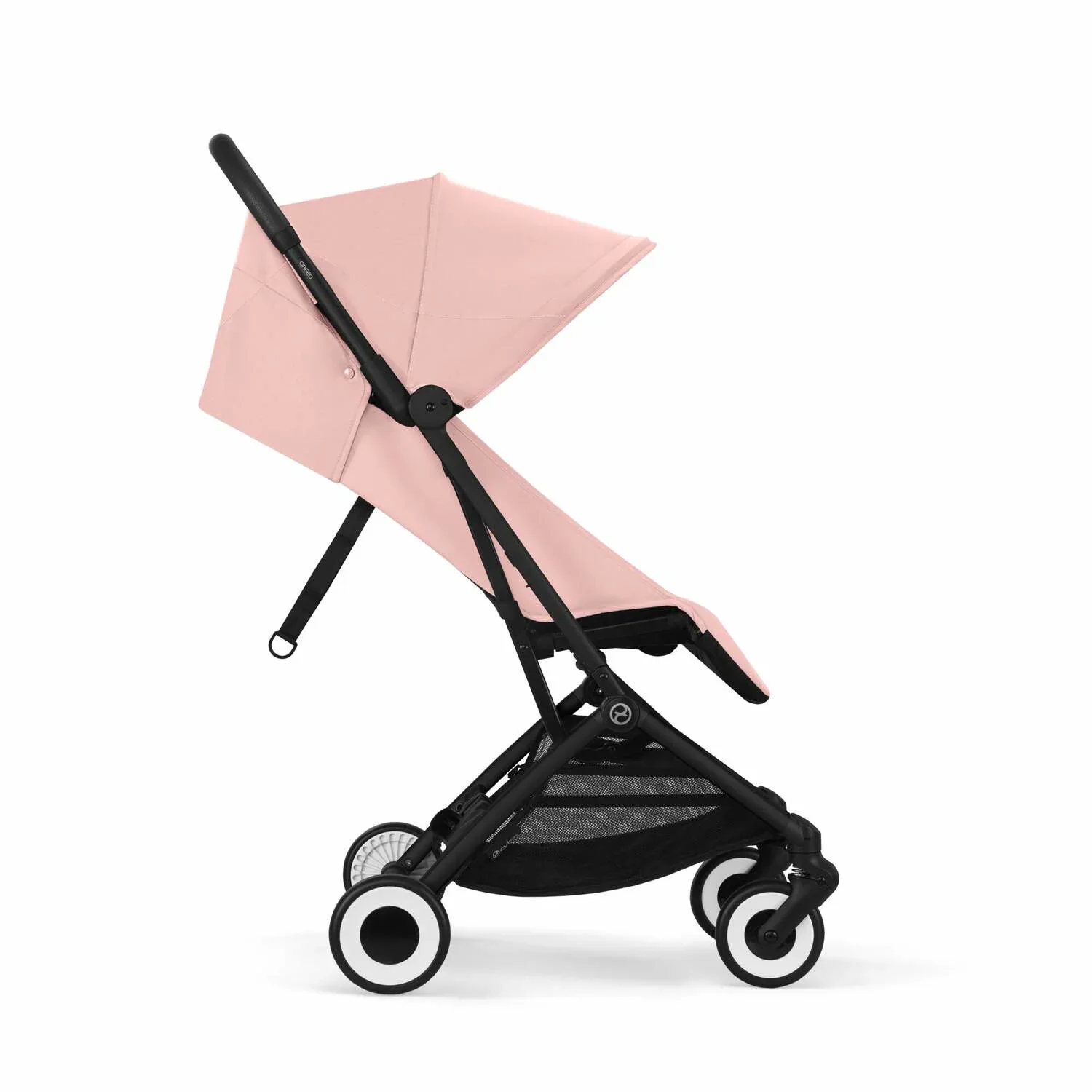 Cybex® Buggy Stroller Orfeo (0-22kg) Candy Pink (Black Frame) - Image 7