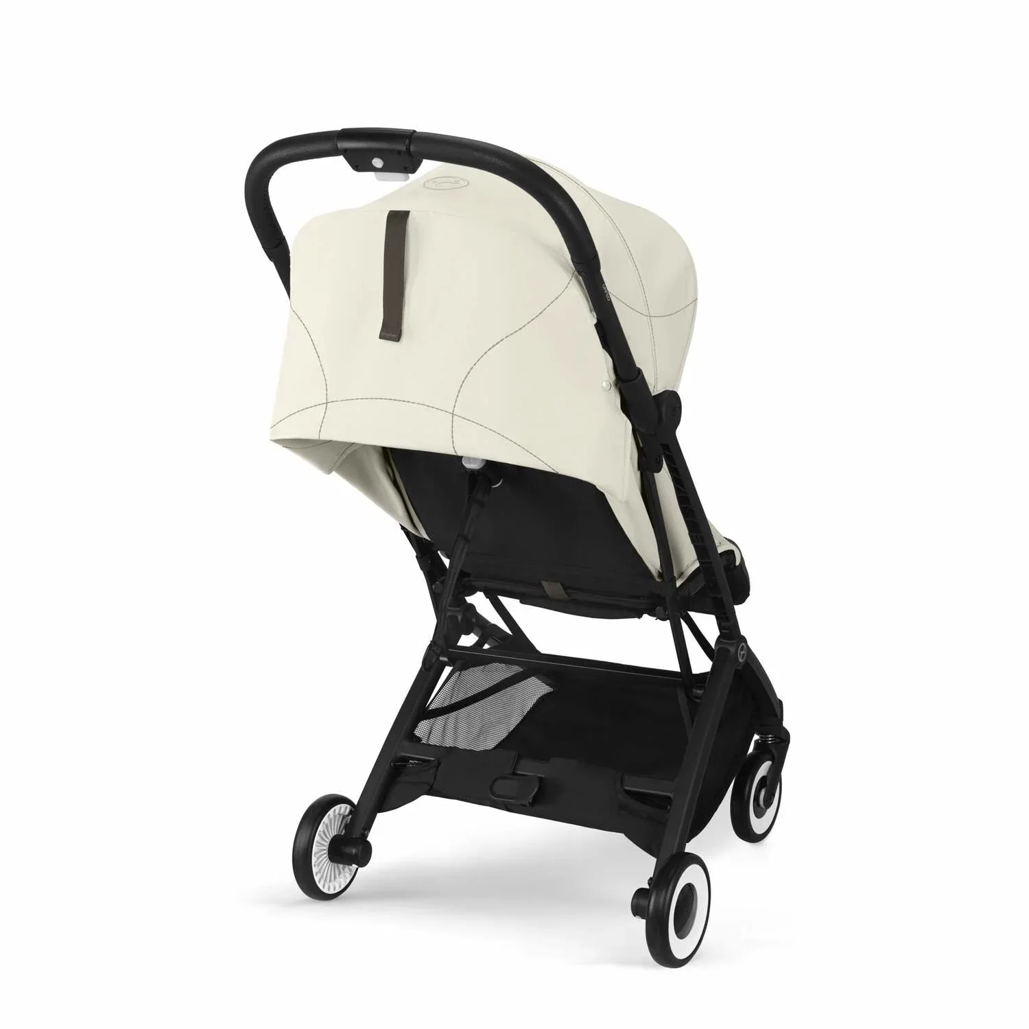 Cybex® Buggy Stroller Orfeo (0-22kg) Canvas White (Black Frame) - Image 5