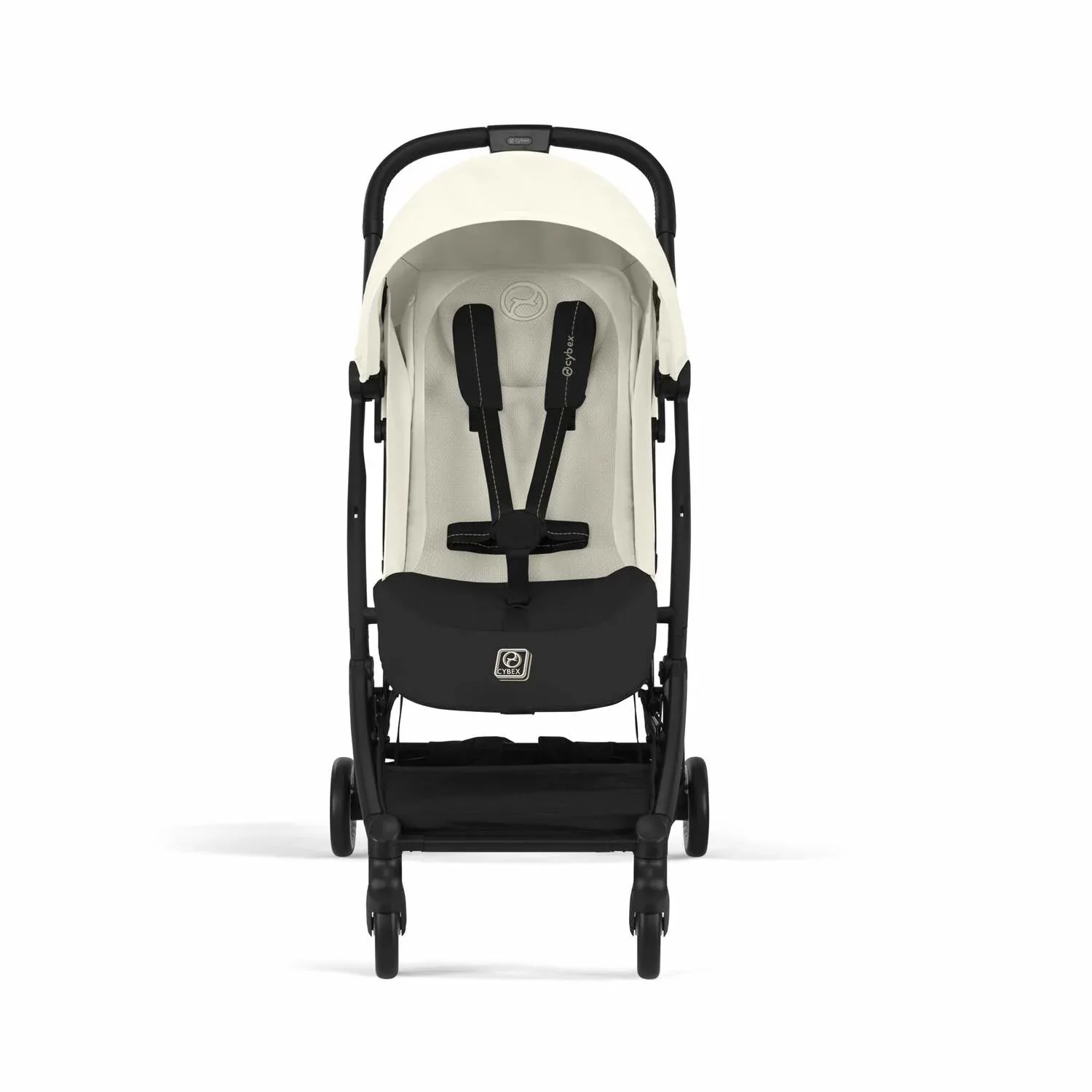 Cybex® Buggy Stroller Orfeo (0-22kg) Canvas White (Black Frame) - Image 8