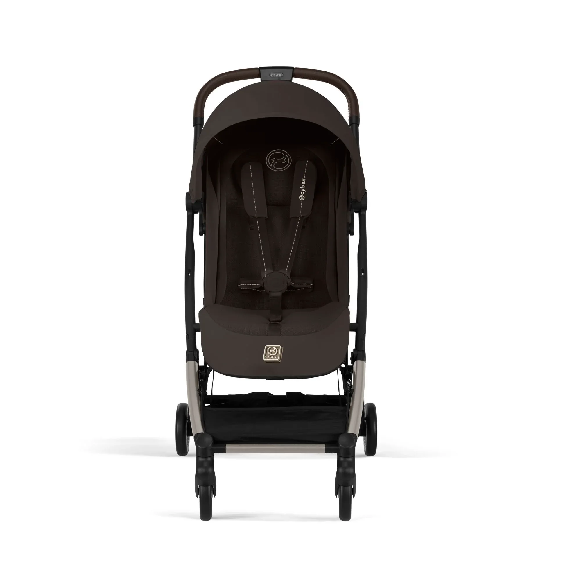 Cybex® Buggy Stroller Orfeo (0-22kg) Chocolate Brown (Taupe Frame) - Image 2