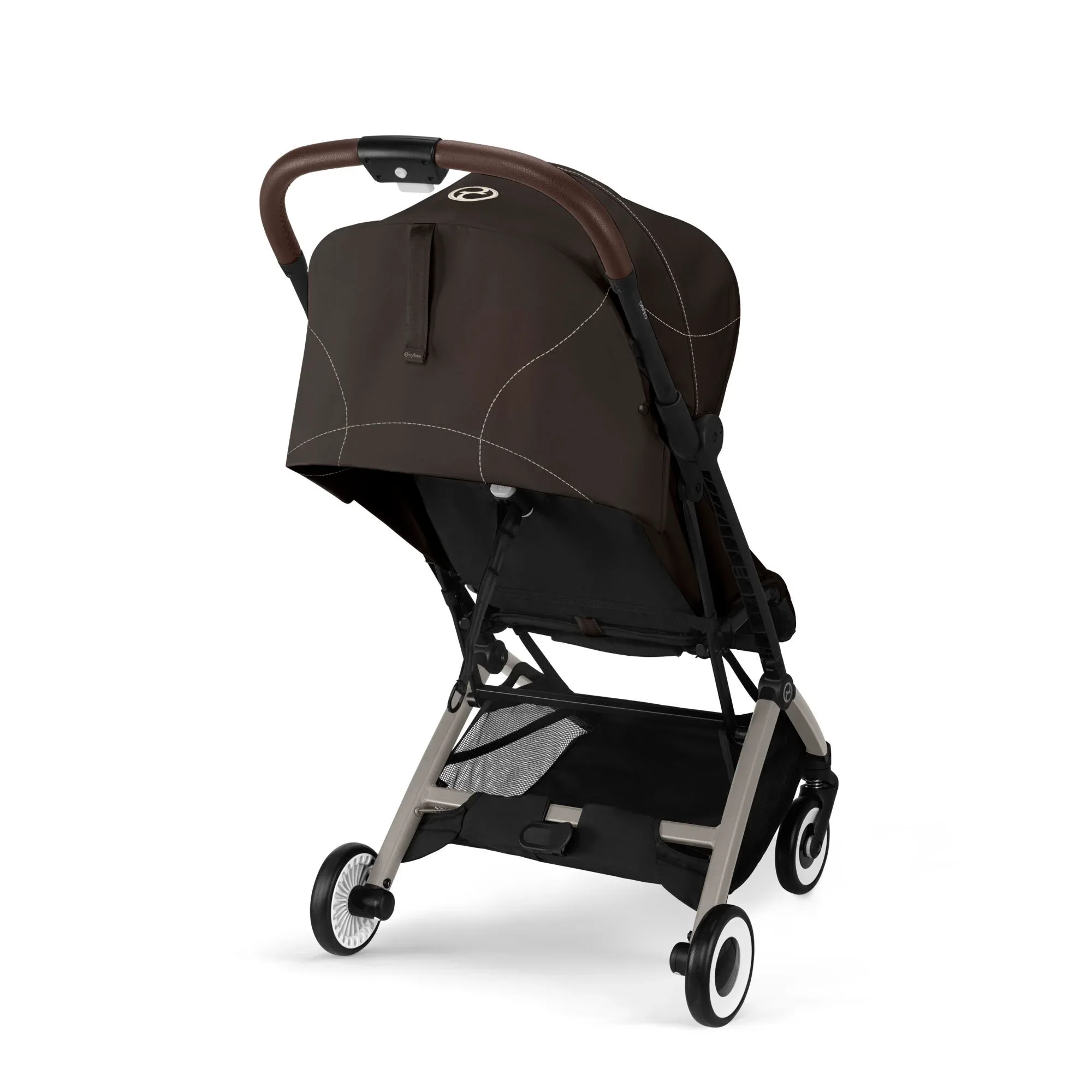 Cybex® Buggy Stroller Orfeo (0-22kg) Chocolate Brown (Taupe Frame) - Image 6
