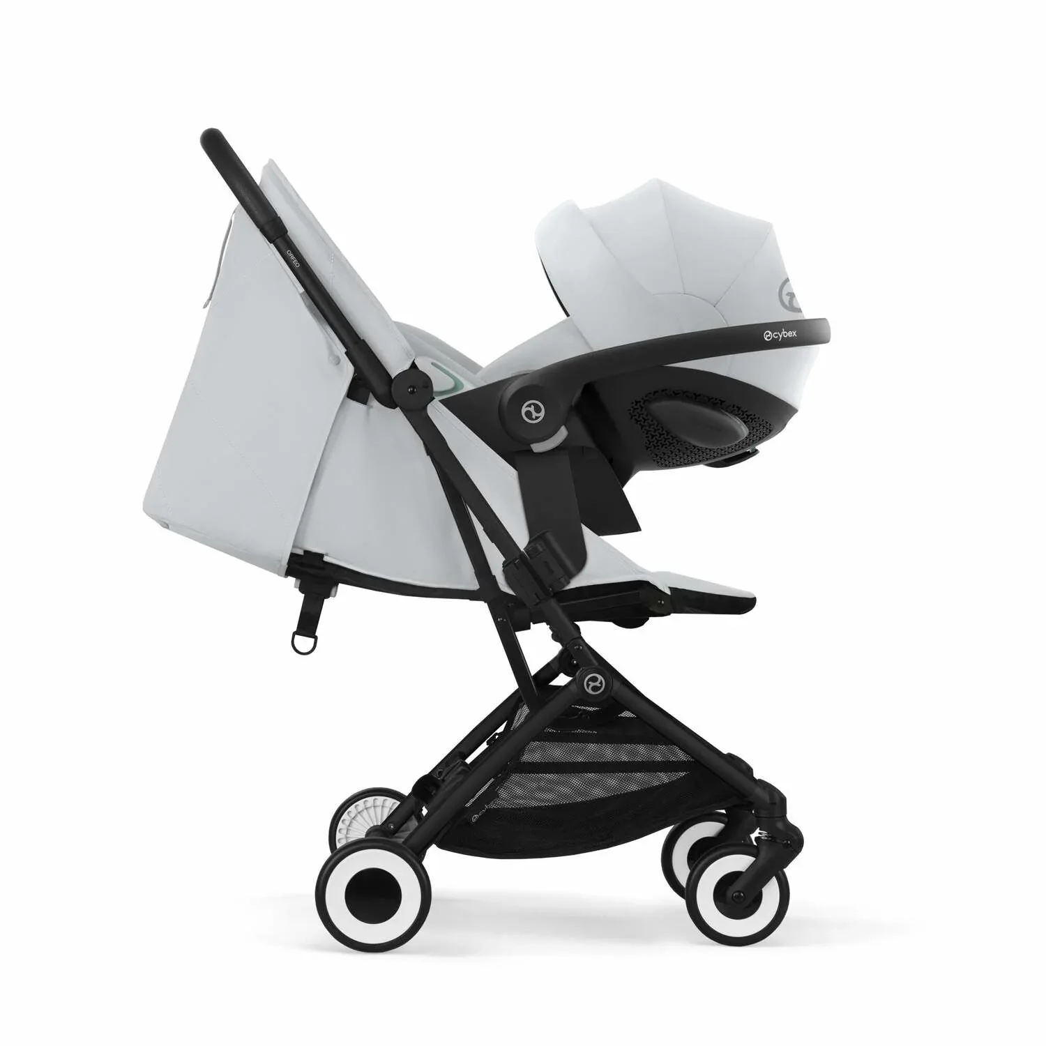 Cybex® Buggy Stroller Orfeo (0-22kg) Fog Grey (Black Frame) - Image 6