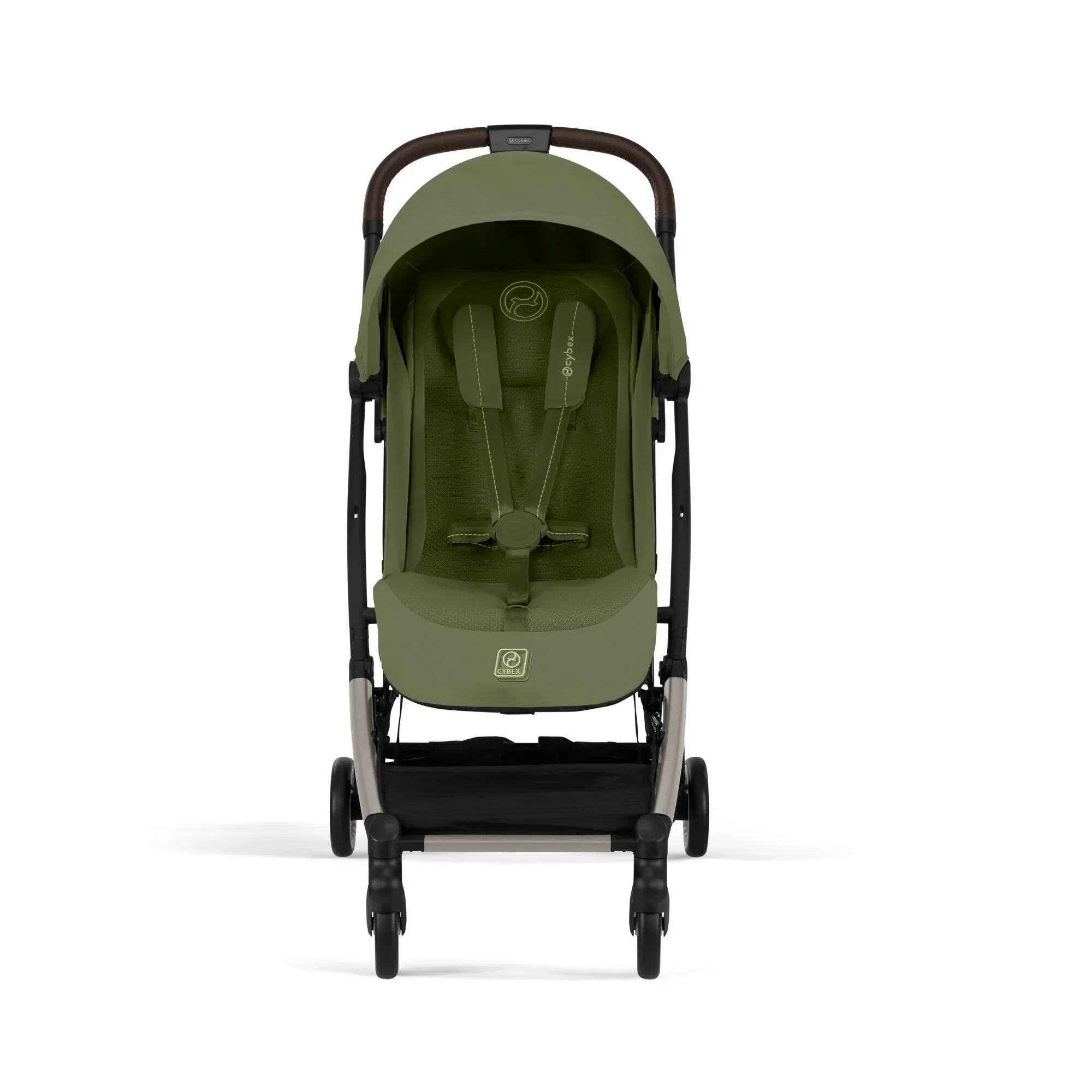 Cybex® Buggy Stroller Orfeo (0-22kg) Moss Green (Taupe Frame) - Image 8