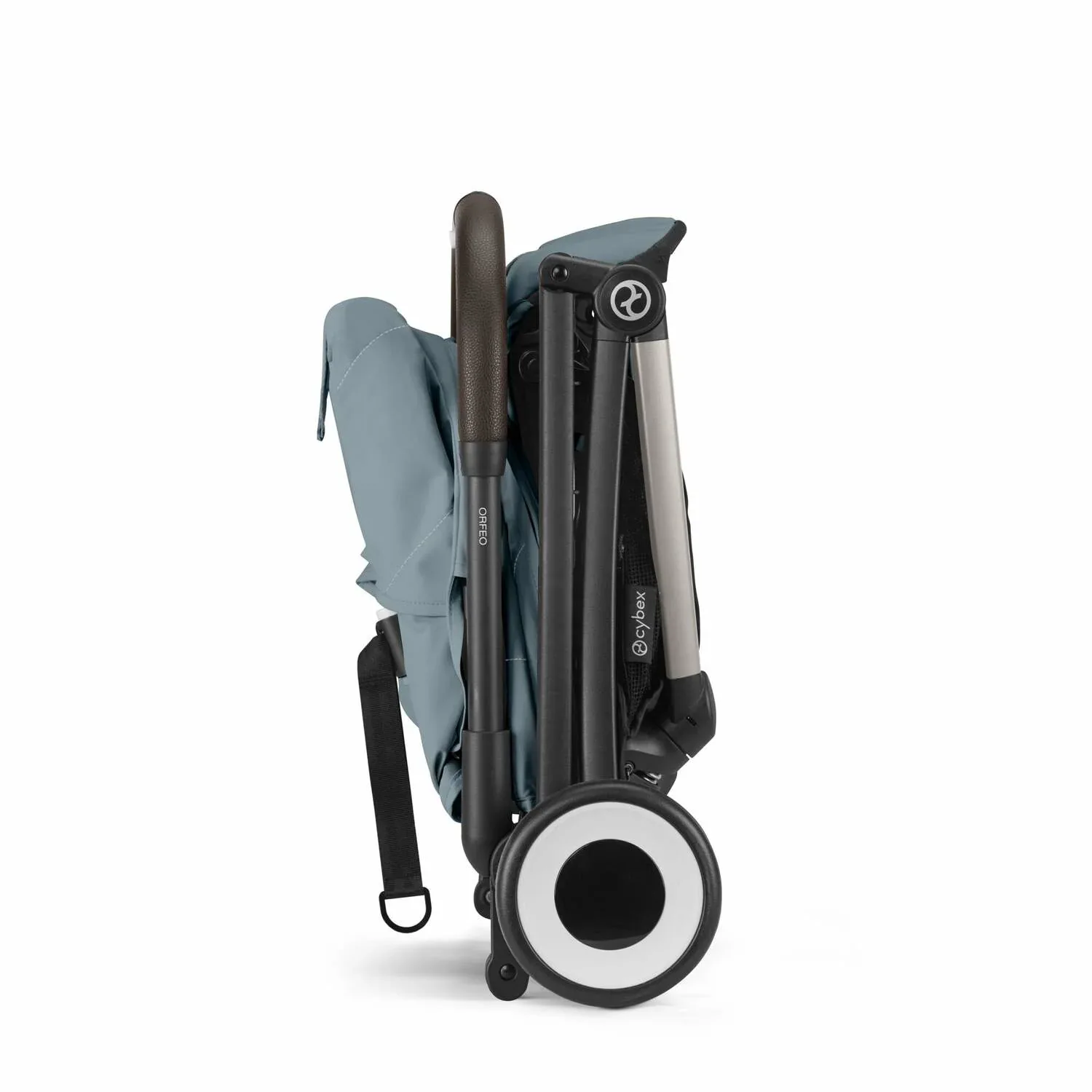 Cybex® Buggy Stroller Orfeo (0-22kg) Stormy Blue (Taupe Frame) - Image 2