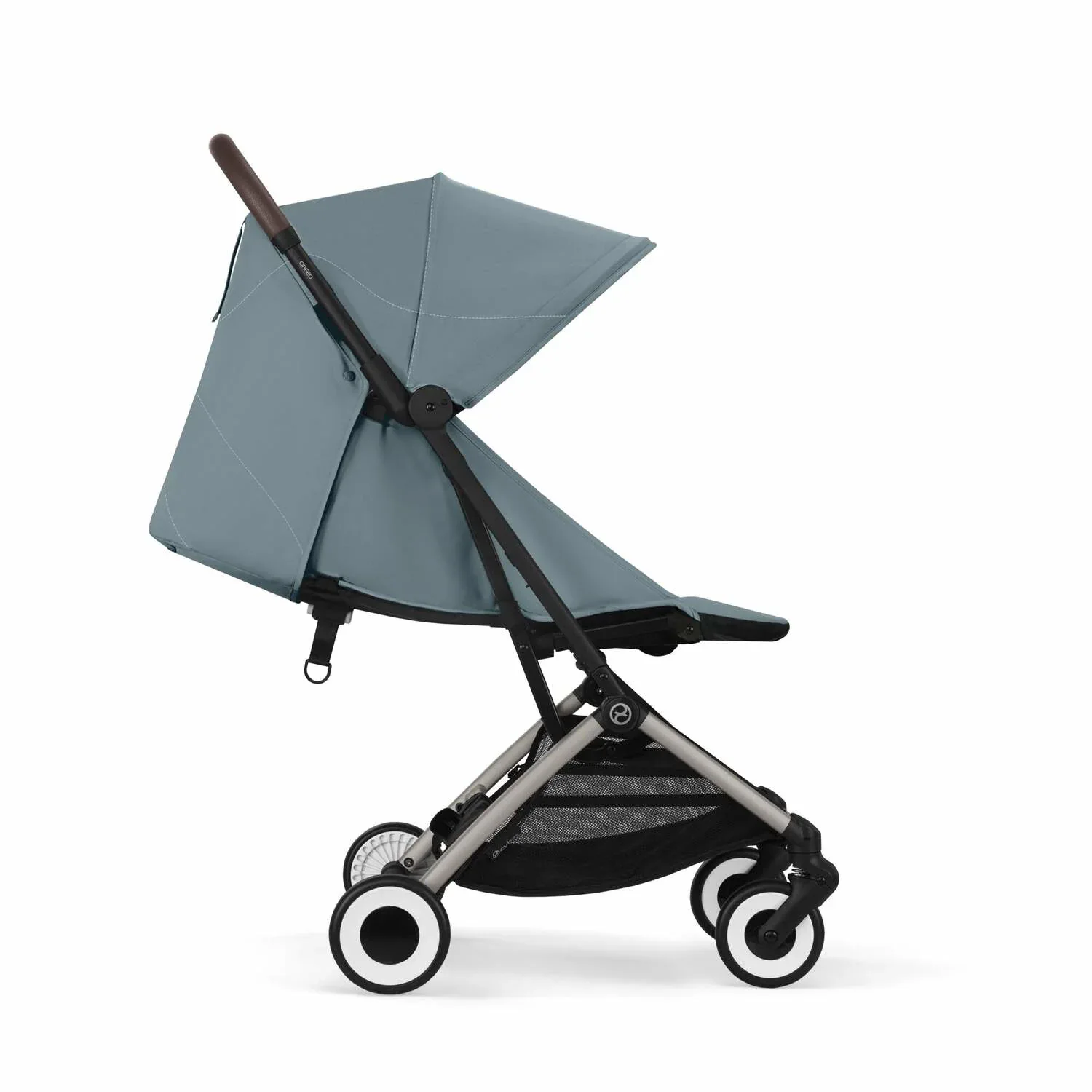 Cybex® Buggy Stroller Orfeo (0-22kg) Stormy Blue (Taupe Frame) - Image 3