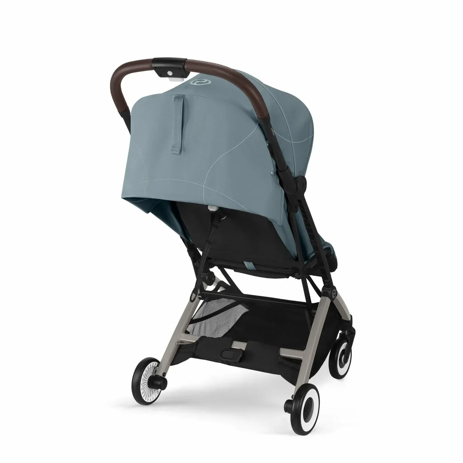 Cybex® Buggy Stroller Orfeo (0-22kg) Stormy Blue (Taupe Frame) - Image 4