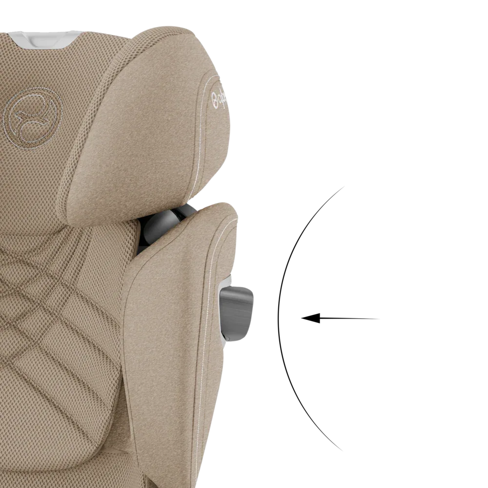 Cybex® Car Seat Solution T i-Fix 2/3 (15-36kg) PLUS Cozy Beige - Image 5