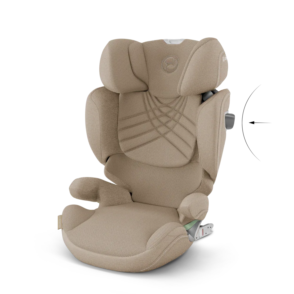 Cybex® Car Seat Solution T i-Fix 2/3 (15-36kg) PLUS Cozy Beige - Image 8