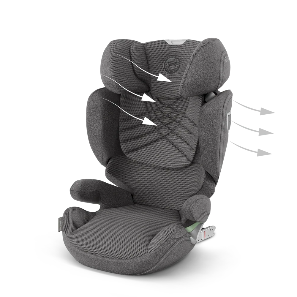 Cybex Platinum® Car Seat Solution T i-Fix 2/3 (15-36kg) PLUS Mirage Grey - Image 5