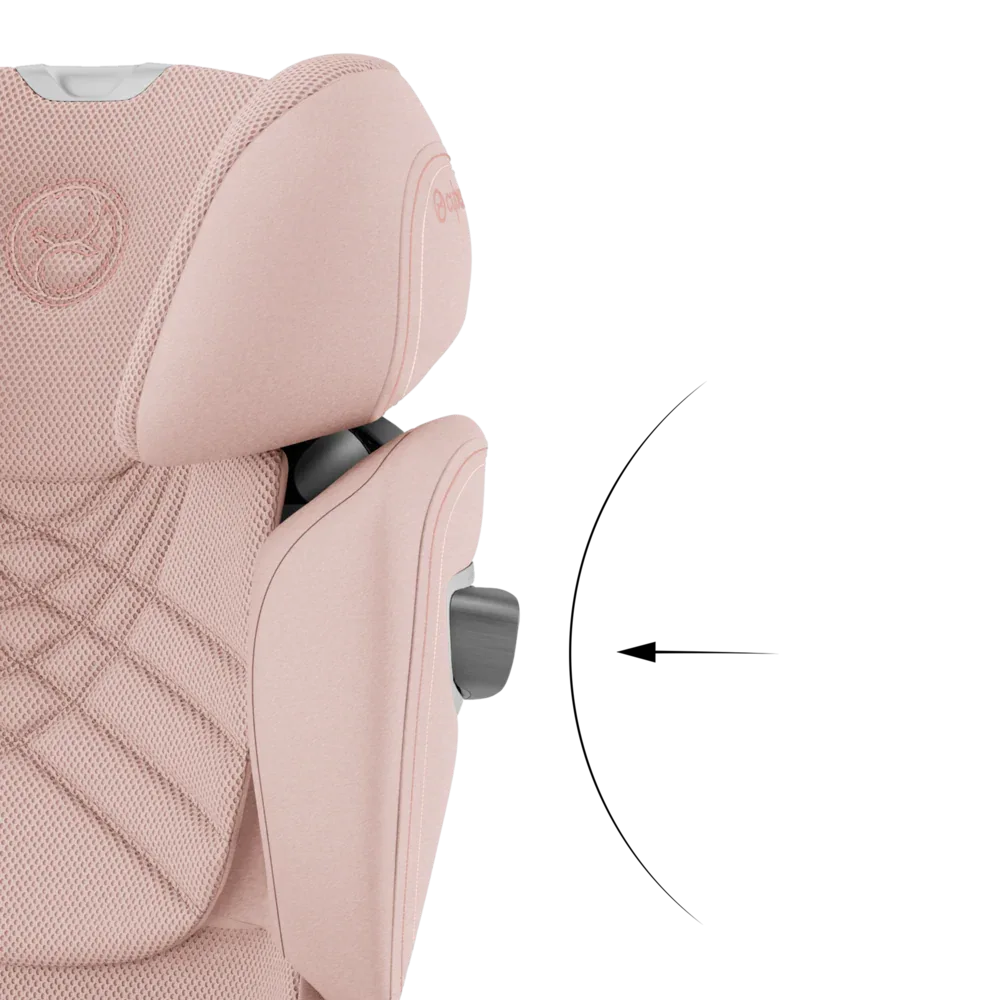 Cybex Platinum® Car Seat Solution T i-Fix 2/3 (15-36kg) PLUS Peach Pink - Image 11