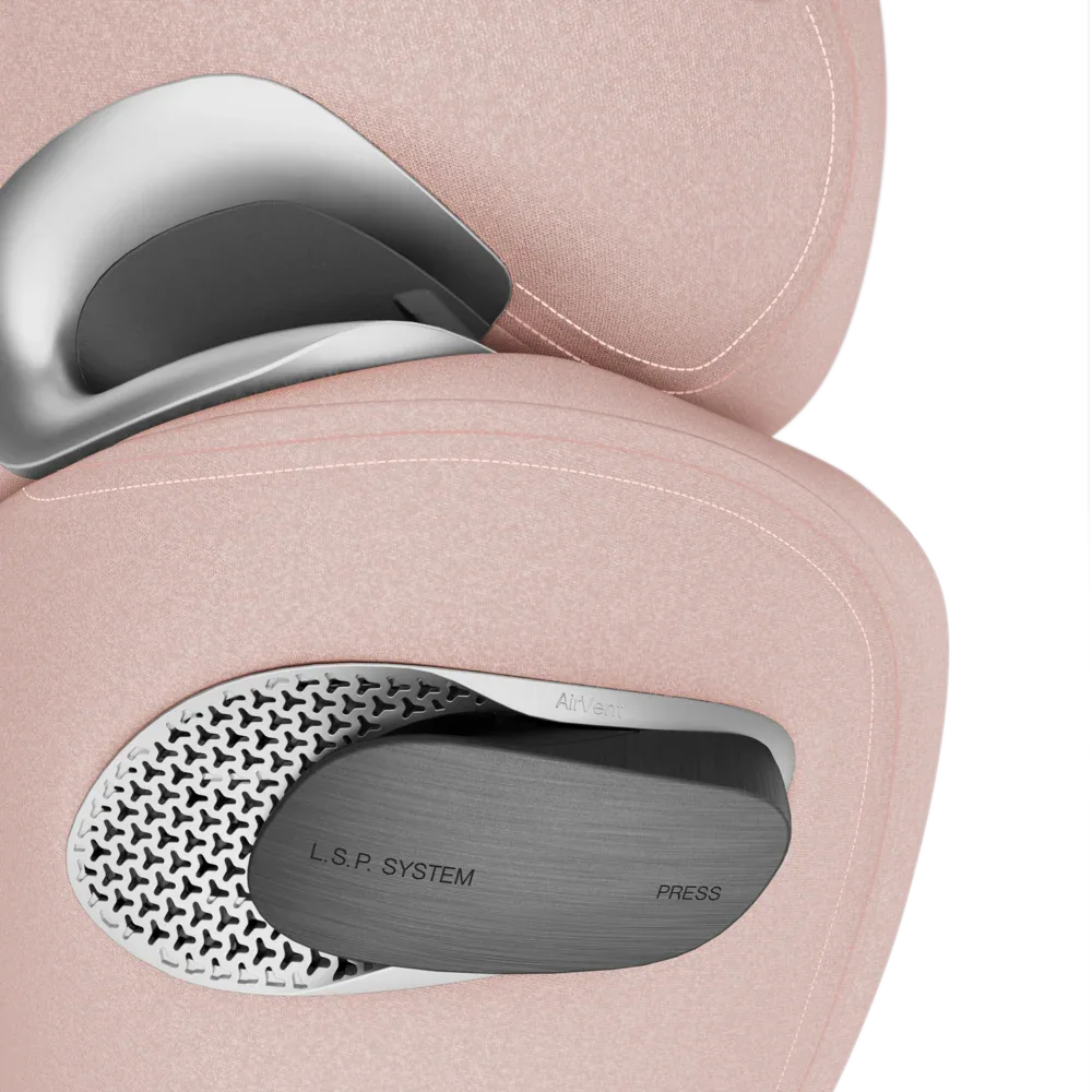 Cybex Platinum® Car Seat Solution T i-Fix 2/3 (15-36kg) PLUS Peach Pink - Image 13