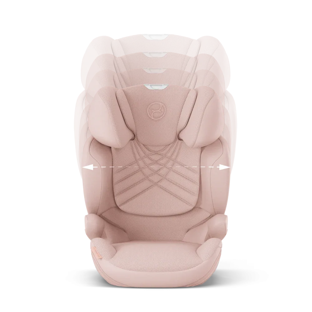 Cybex Platinum® Car Seat Solution T i-Fix 2/3 (15-36kg) PLUS Peach Pink - Image 3