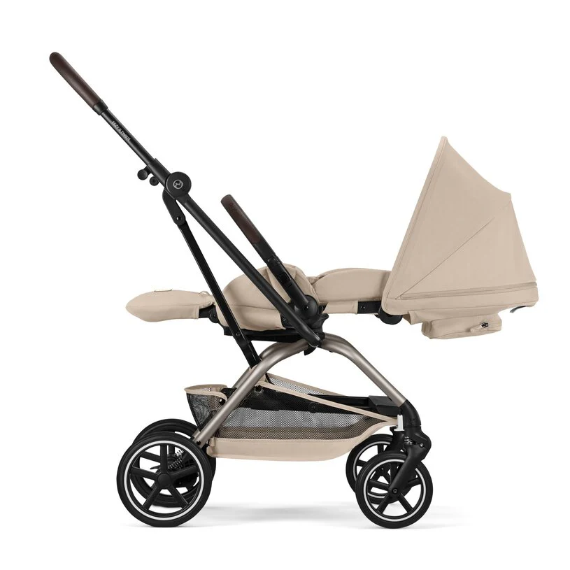 Cybex® Eezy™ S Twist+2 Stroller TPE Almond Beige - Image 5