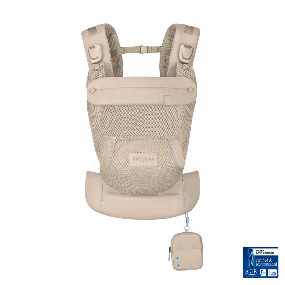 Cybex® Ergonomic Baby Carrier Laya™ (3.2–15 kg) Almond Beige