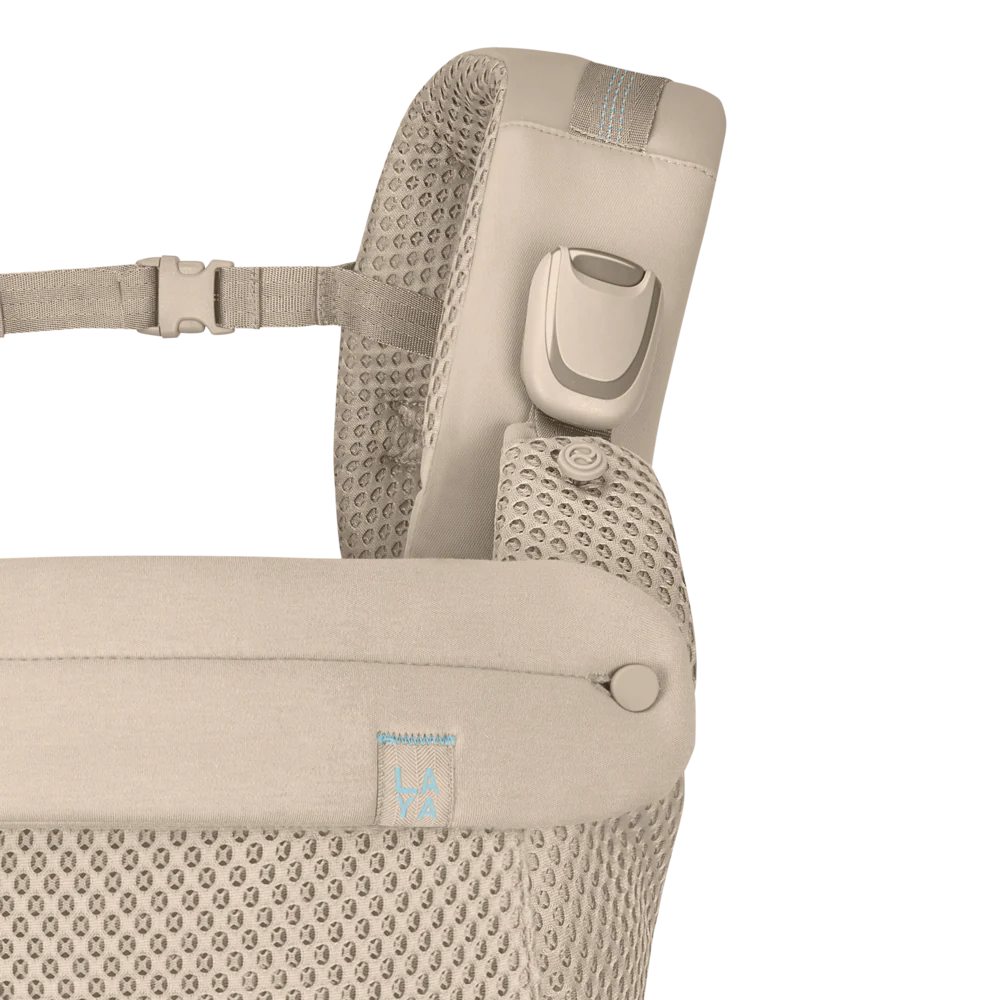 Cybex® Ergonomic Baby Carrier Laya™ (3.2–15 kg) Almond Beige - Image 12