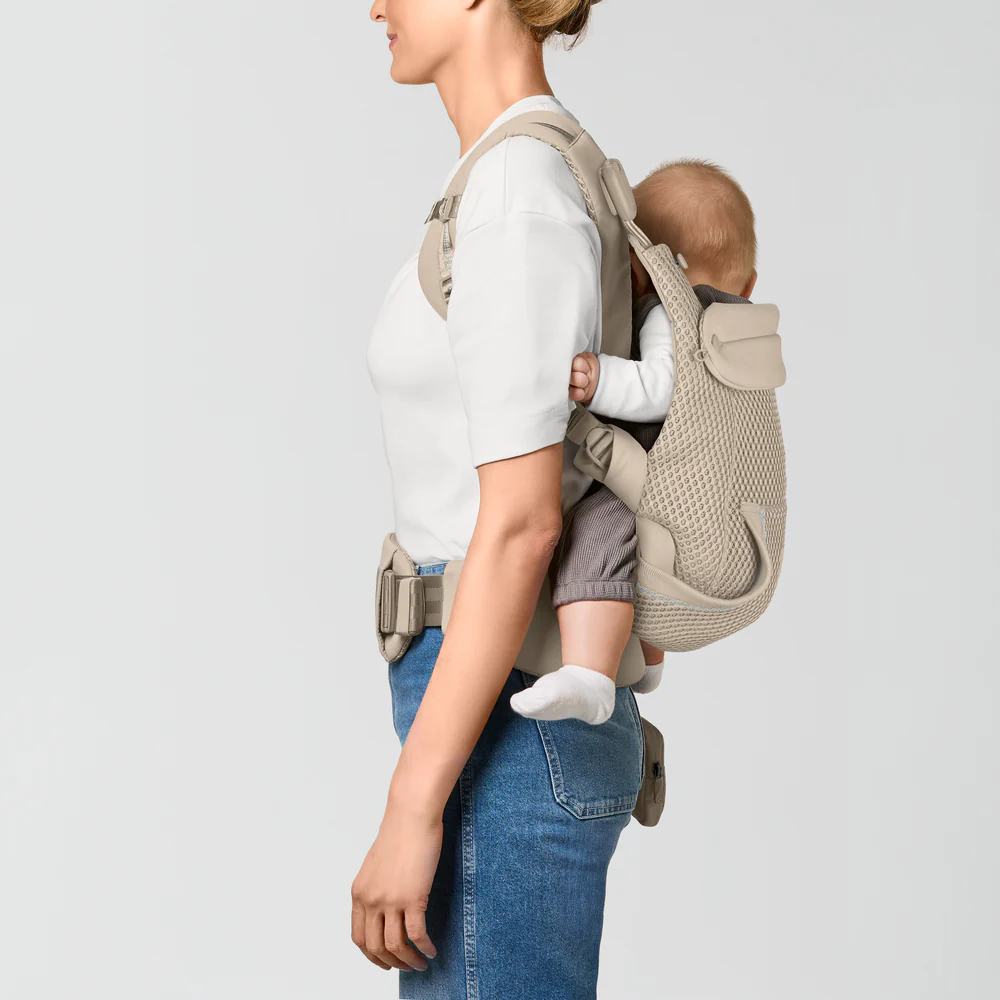 Cybex® Ergonomic Baby Carrier Laya™ (3.2–15 kg) Almond Beige - Image 9