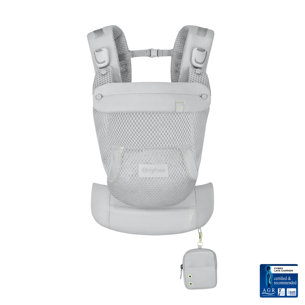 Cybex® Ergonomic Baby Carrier Laya™ (3.2–15 kg) Fog Grey