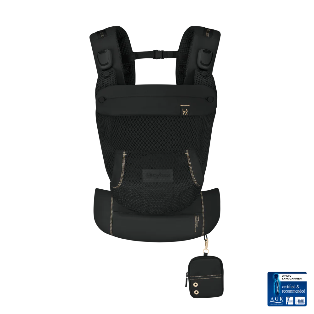 Cybex® Ergonomic Baby Carrier Laya™ (3.2–15 kg) Magic Black