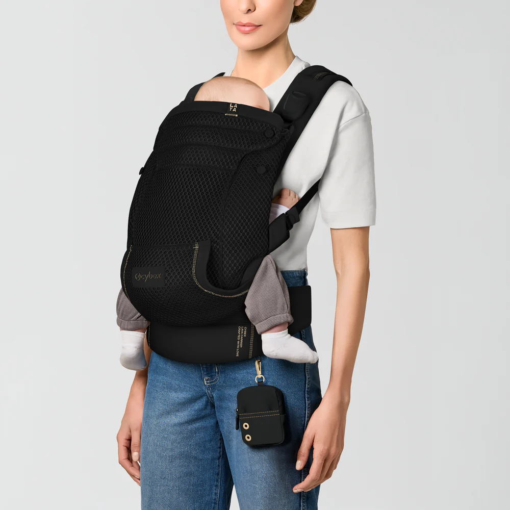 Cybex® Ergonomic Baby Carrier Laya™ (3.2–15 kg) Magic Black - Image 10