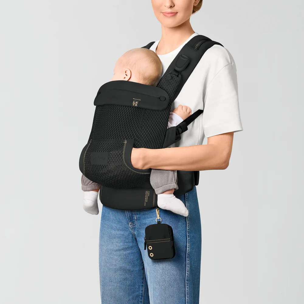 Cybex® Ergonomic Baby Carrier Laya™ (3.2–15 kg) Magic Black - Image 11