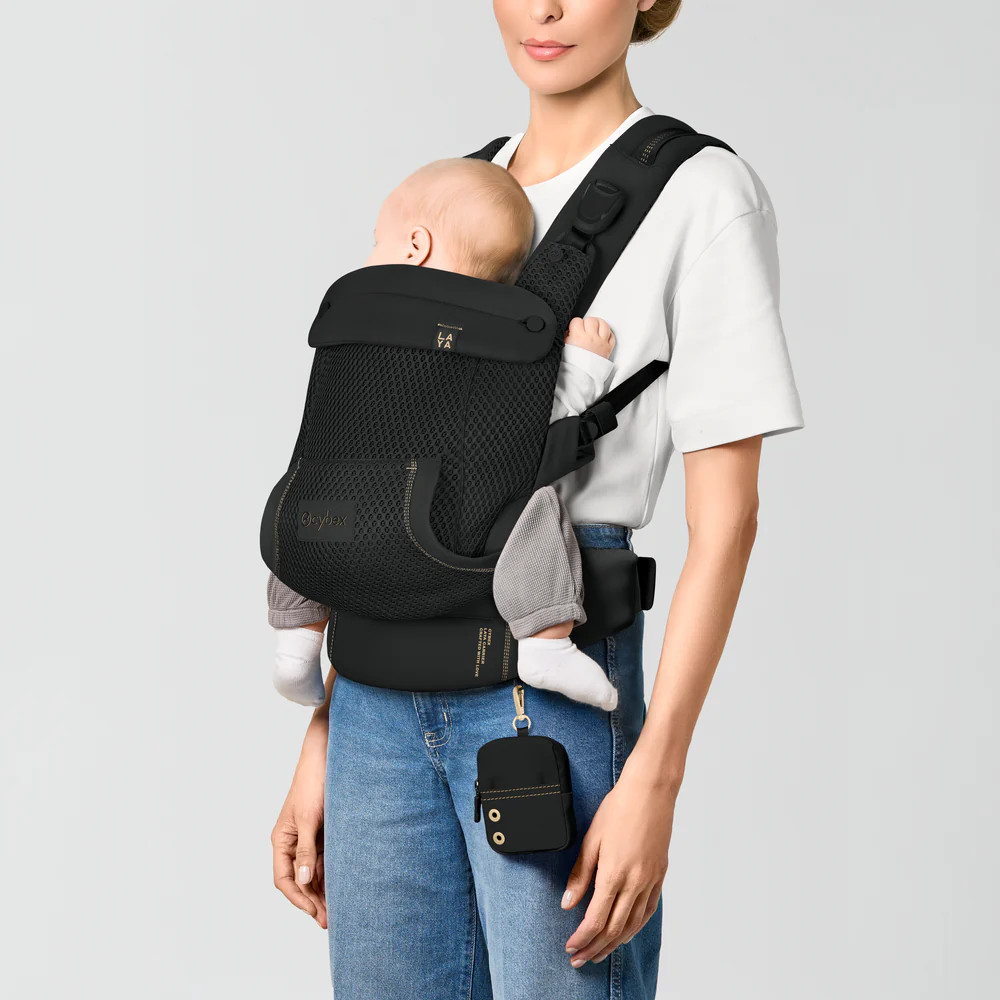 Cybex® Ergonomic Baby Carrier Laya™ (3.2–15 kg) Magic Black - Image 12