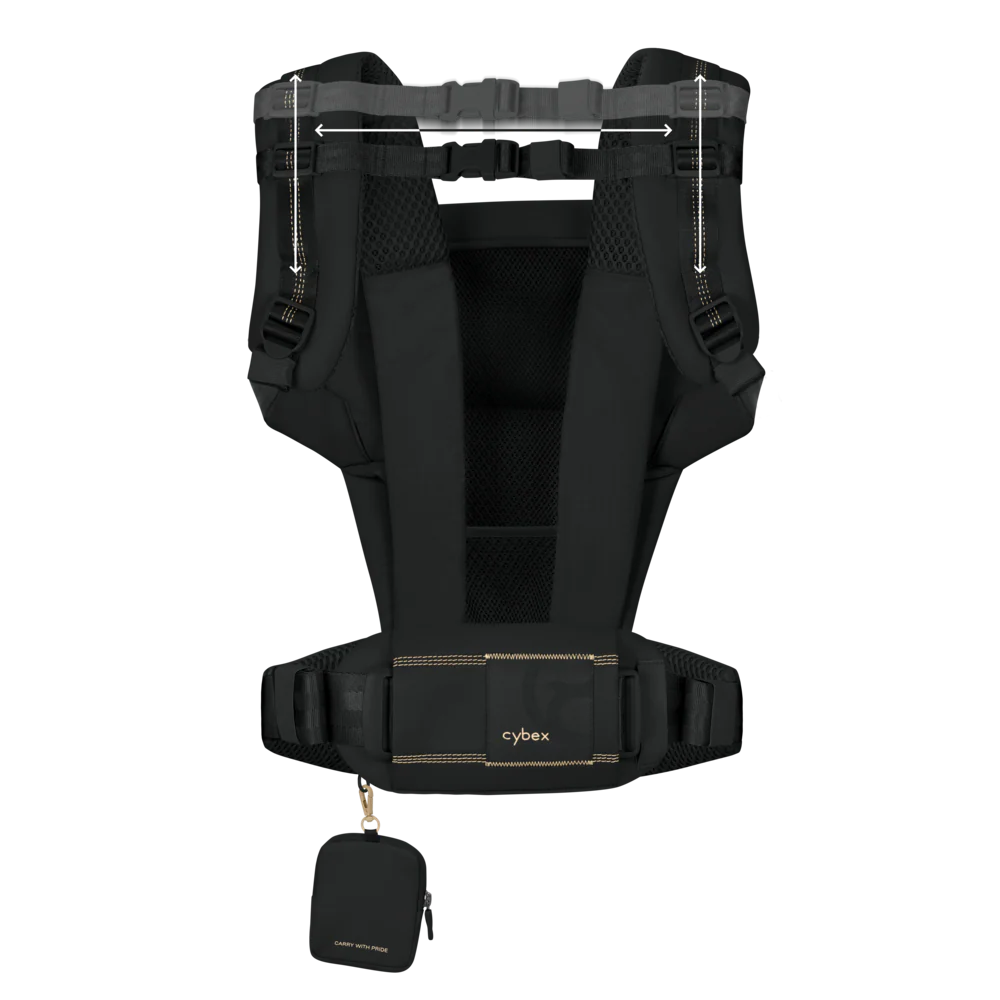 Cybex® Ergonomic Baby Carrier Laya™ (3.2–15 kg) Magic Black - Image 15