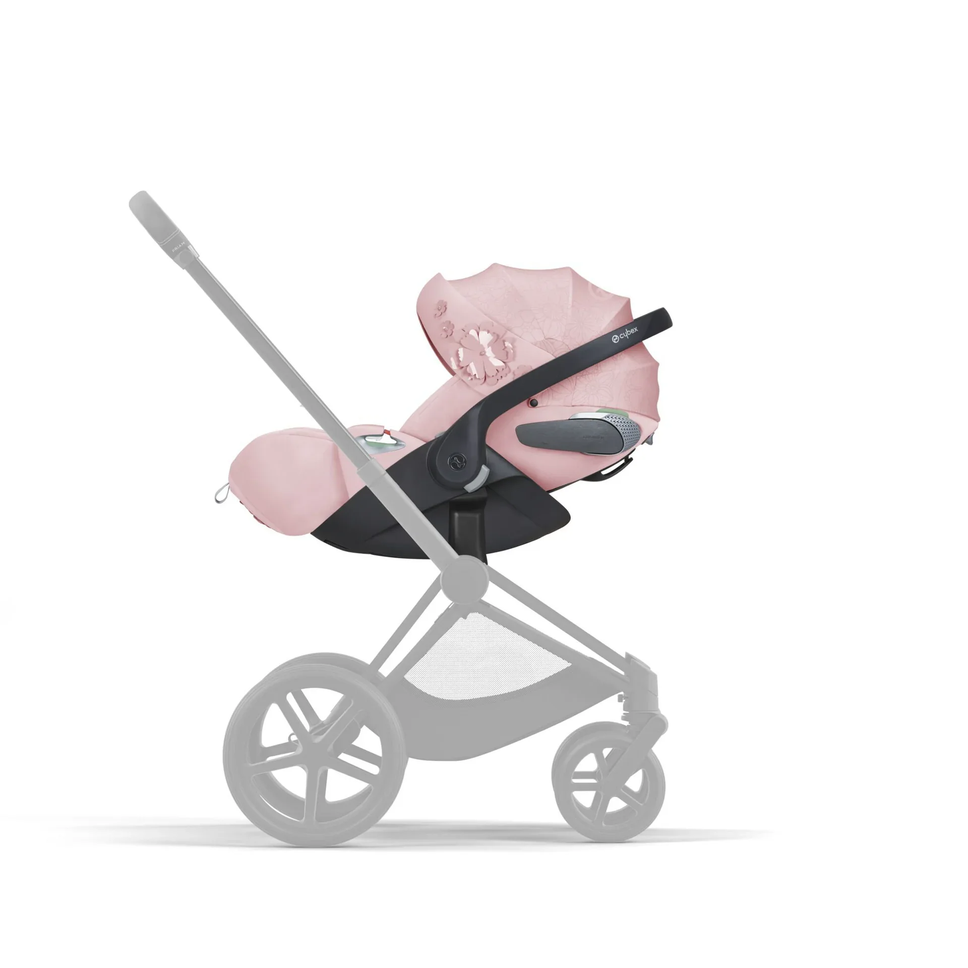 Cybex Fashion® Car Seat Cloud T i-Size 0+ (0-13 kg) Simply Flowers Pale Blush - Image 4