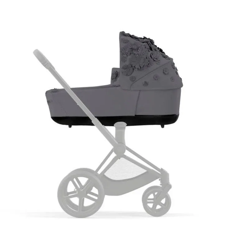 Cybex Fashion® Priam Lux Carry Cot Simply Flowers Dream Grey - Image 4