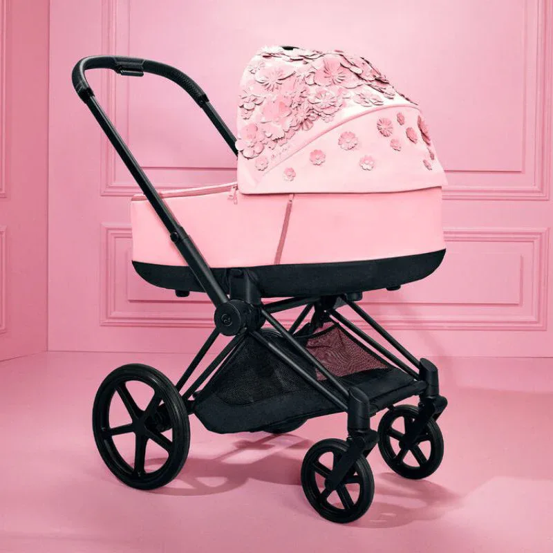 Cybex Fashion® Priam Lux Carry Cot Simply Flowers Pale Blush - Image 5