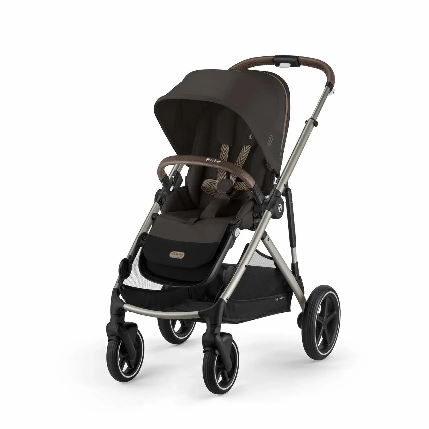 Cybex® Baby Stroller Gazelle™ S Chocolate Brown (Taupe Frame) - Image 2