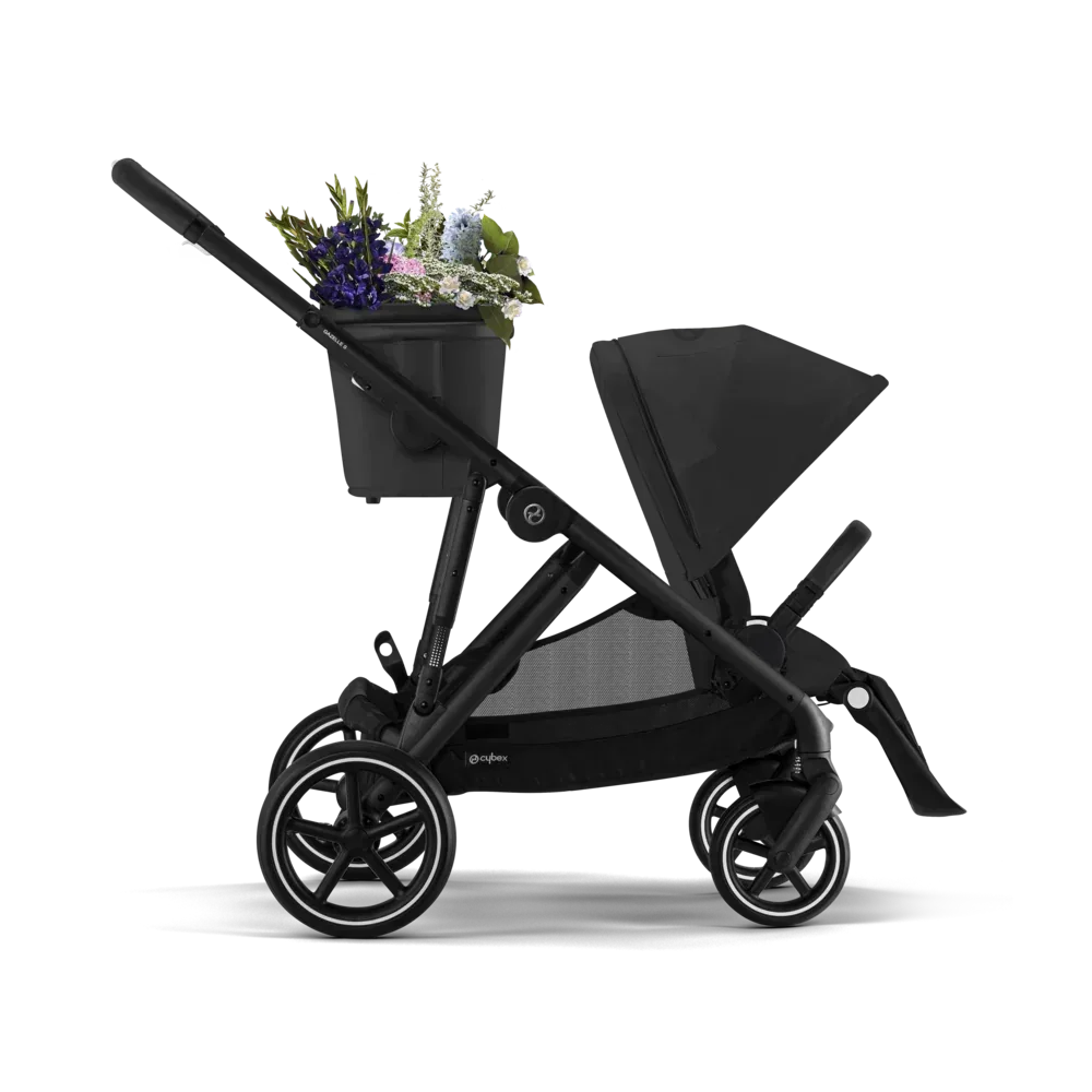 Cybex® Baby Stroller Gazelle™ S Moon Black (Black Frame) - Image 38