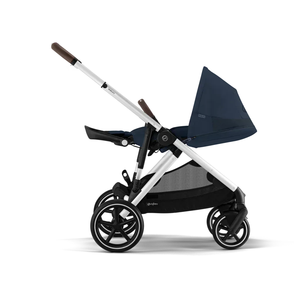 Cybex® Baby Stroller Gazelle™ S Ocean Blue (Silver Frame) - Image 13