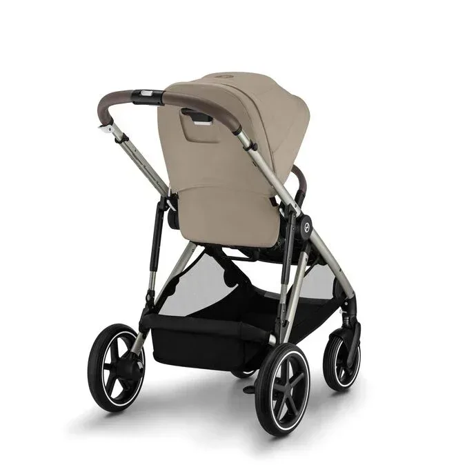 Cybex® Gazelle S 3-in-1 Stroller + Aton B2 i-Size Car Seat Almond Beige - Image 16