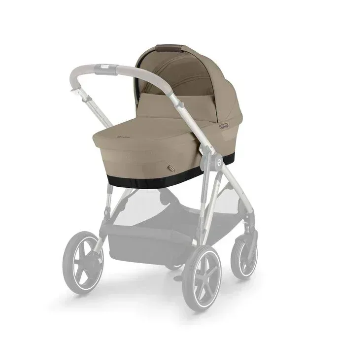 Cybex® Gazelle S 3-in-1 Stroller + Aton B2 i-Size Car Seat Almond Beige - Image 13