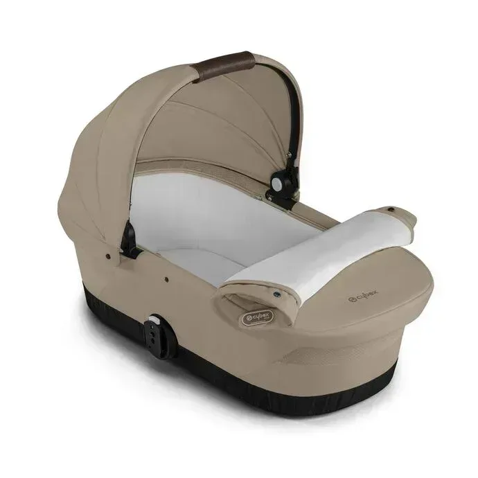 Cybex® Gazelle S 3-in-1 Stroller + Aton B2 i-Size Car Seat Almond Beige - Image 9