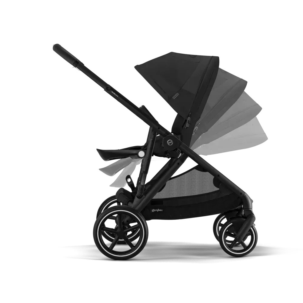 Cybex® Gazelle S 3-in-1 Stroller + Cloud G i-Size Car Seat Moon Black - Image 7