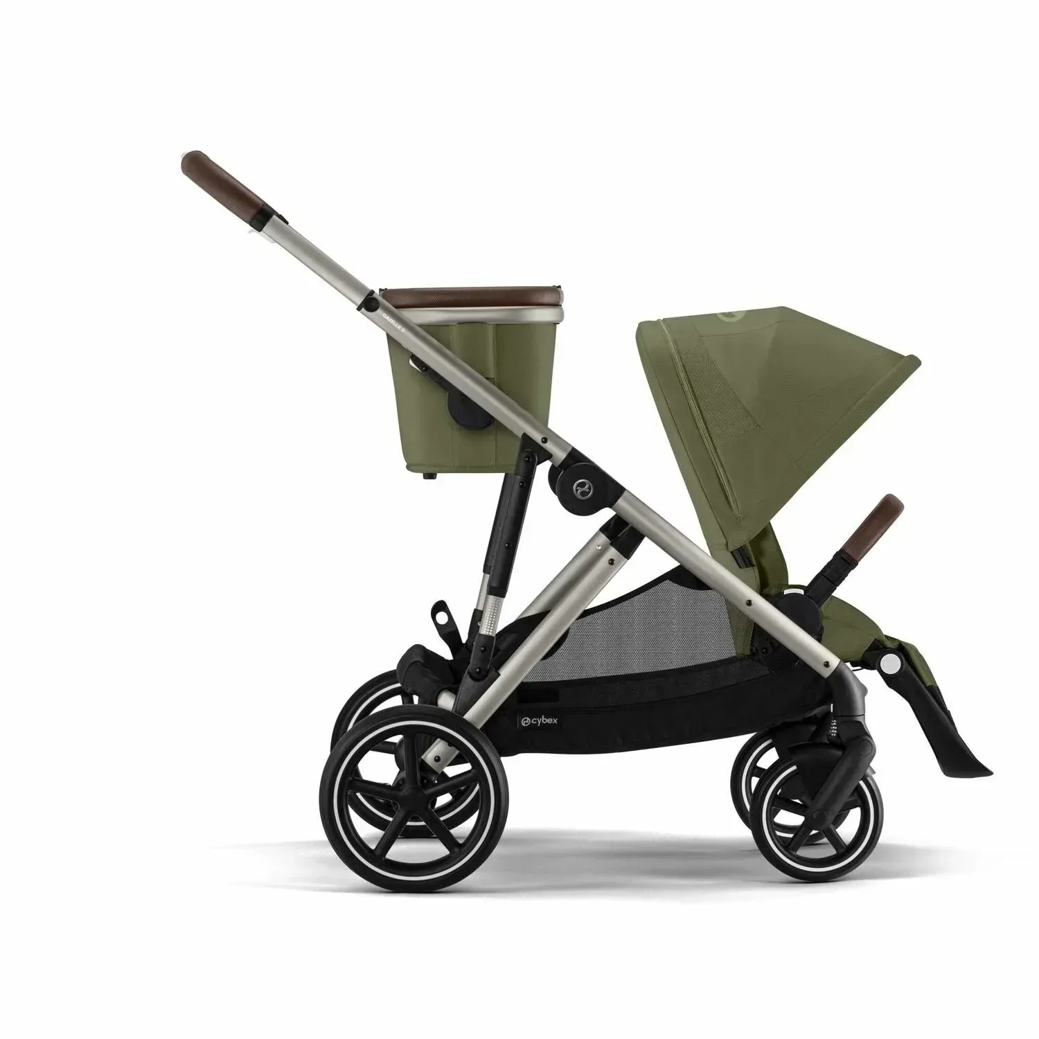 Cybex® Gazelle S 3-in-1 Stroller + Cloud G i-Size Car Seat Moss Green - Image 14