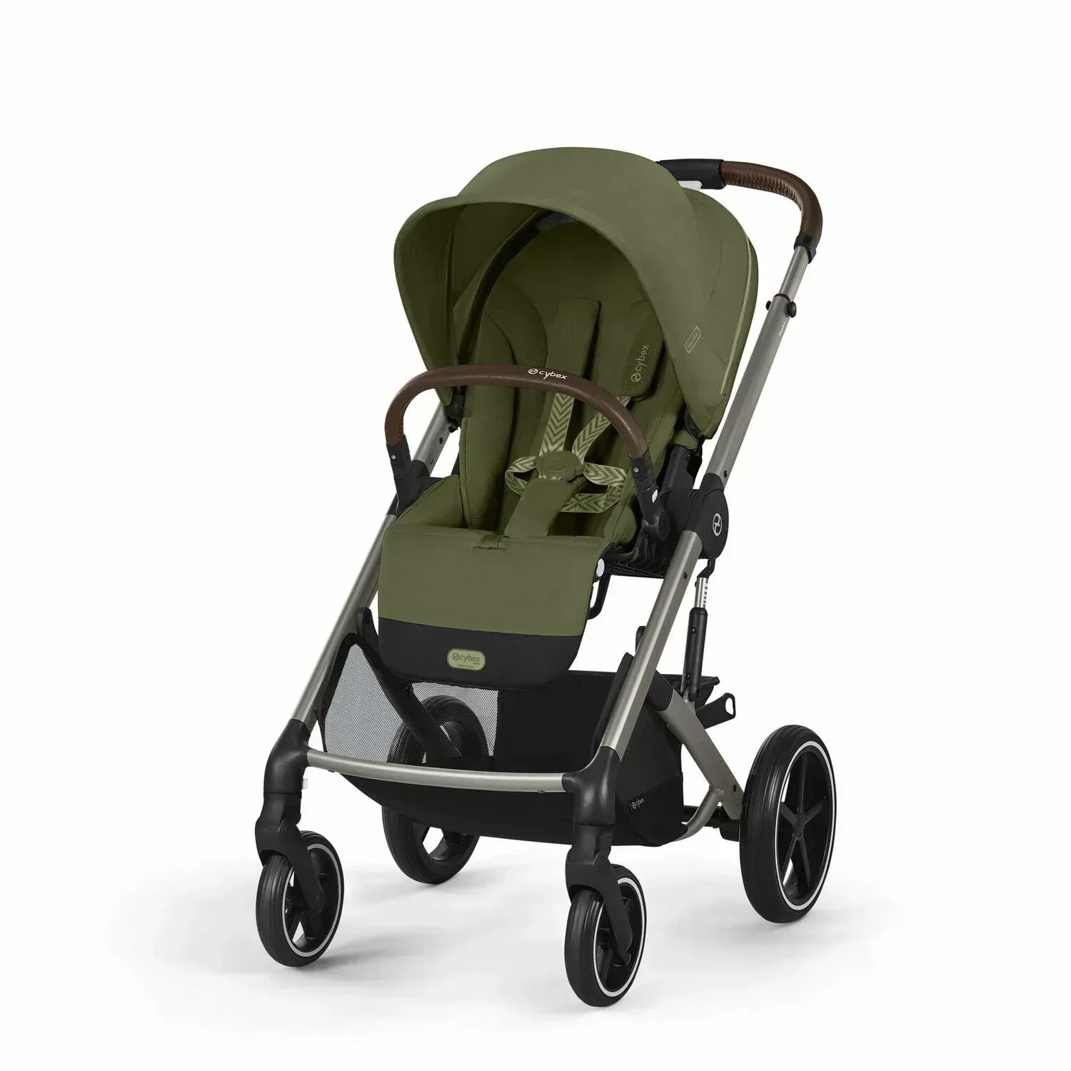 Cybex® Seat Unit Gazelle™ S Moss Green (Taupe Frame) - Image 7