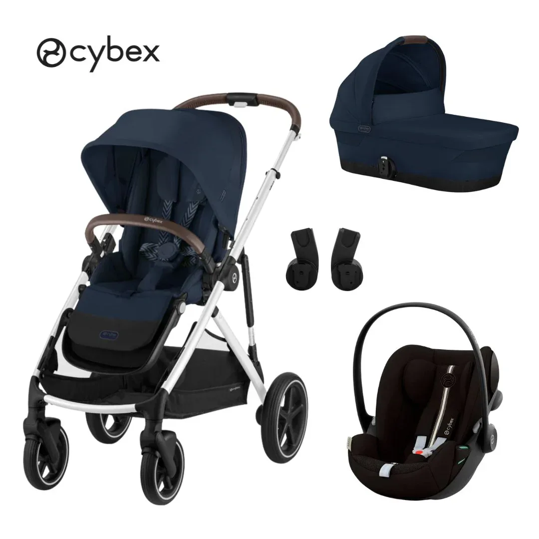 Cybex® Gazelle S 3-in-1 Stroller + Cloud G i-Size Car Seat Ocean Blue