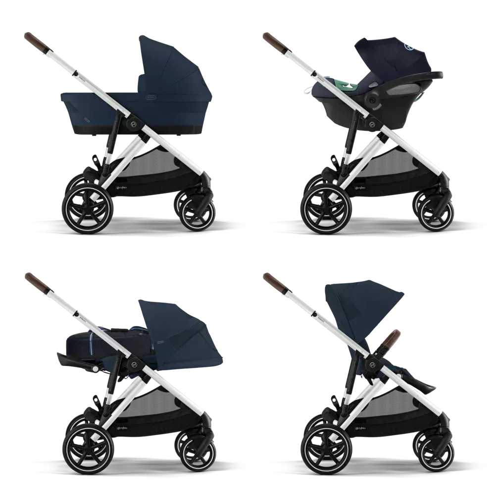 Cybex® Gazelle S 3-in-1 Stroller + Cloud G i-Size Car Seat Ocean Blue - Image 2