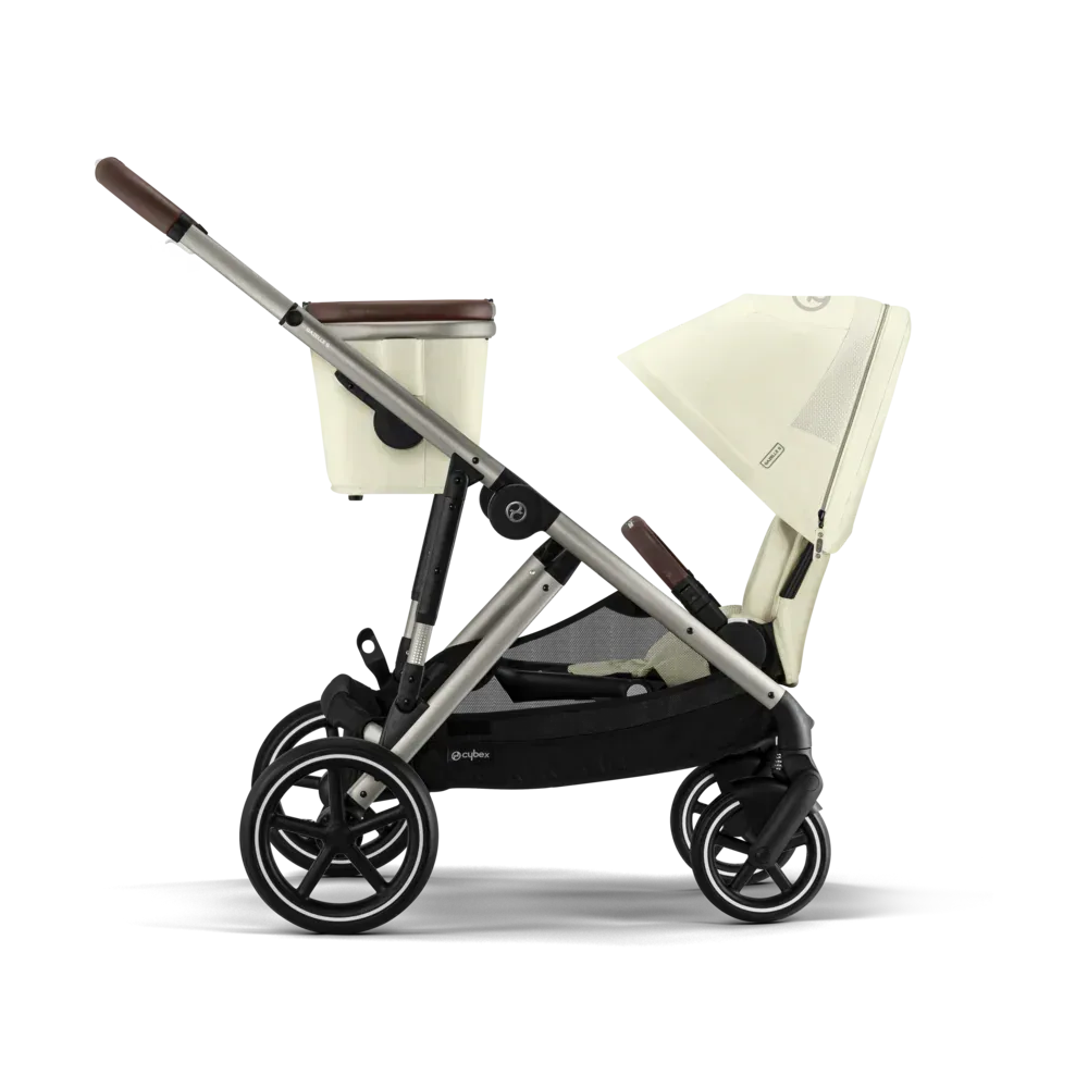 Cybex® Gazelle S 3-in-1 Stroller + Cloud G i-Size Car Seat Seashell Beige - Image 10