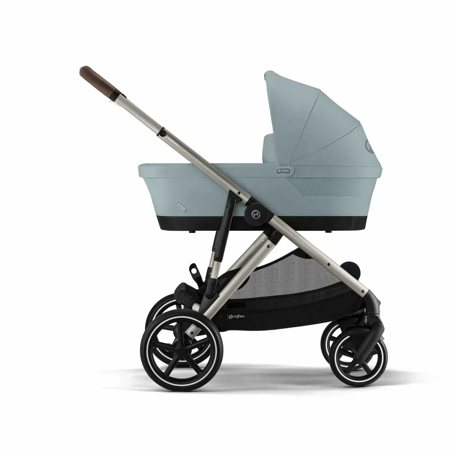 Cybex® Gazelle™ S 2-in-1 Stroller with Carry Cot Stormy Blue - Image 2