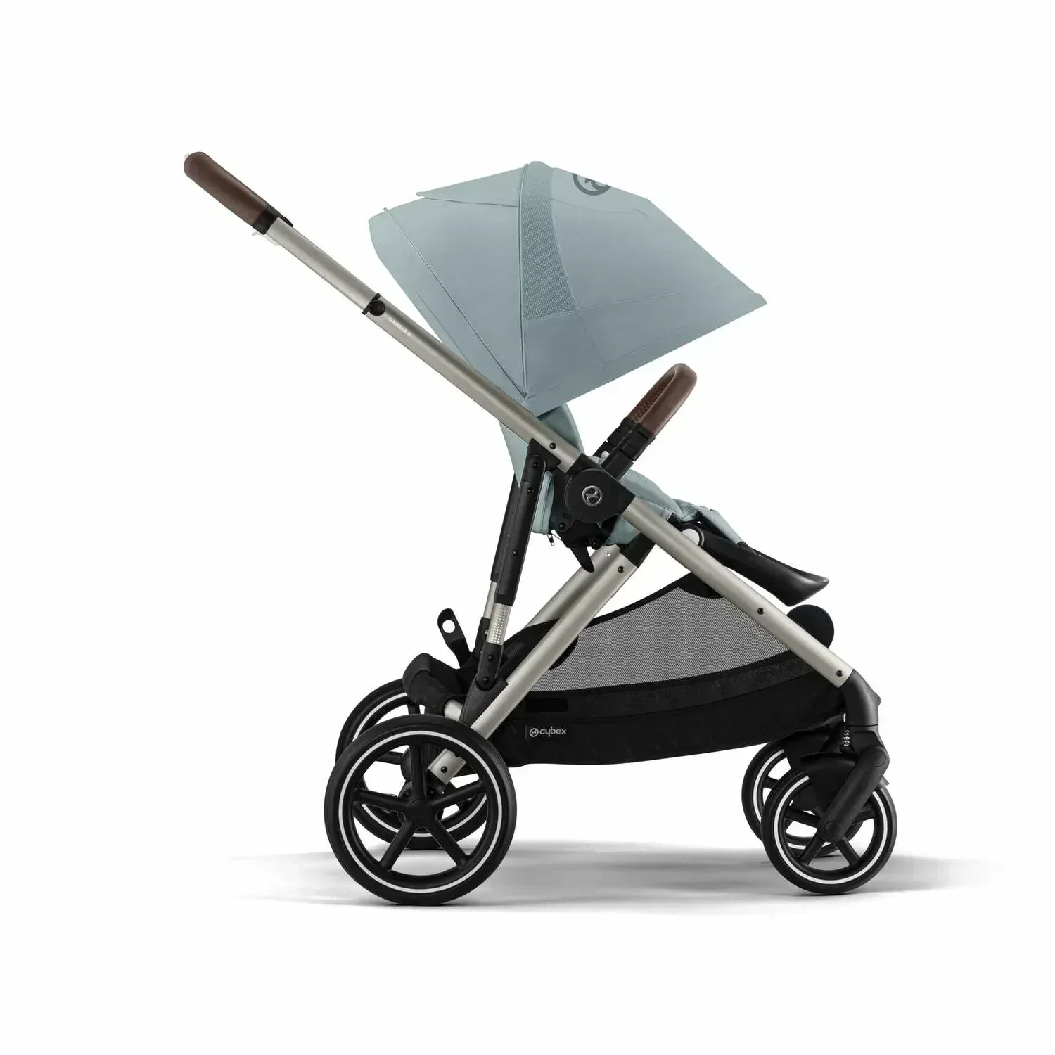 Cybex® Gazelle™ S 2-in-1 Stroller with Carry Cot Stormy Blue - Image 6