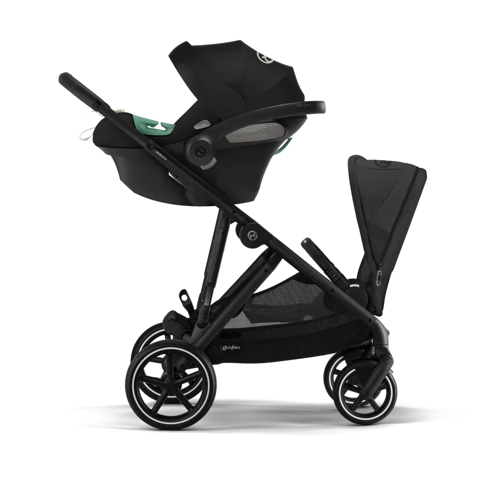 Cybex® Baby Stroller Gazelle™ S Moon Black (Black Frame) - Image 6