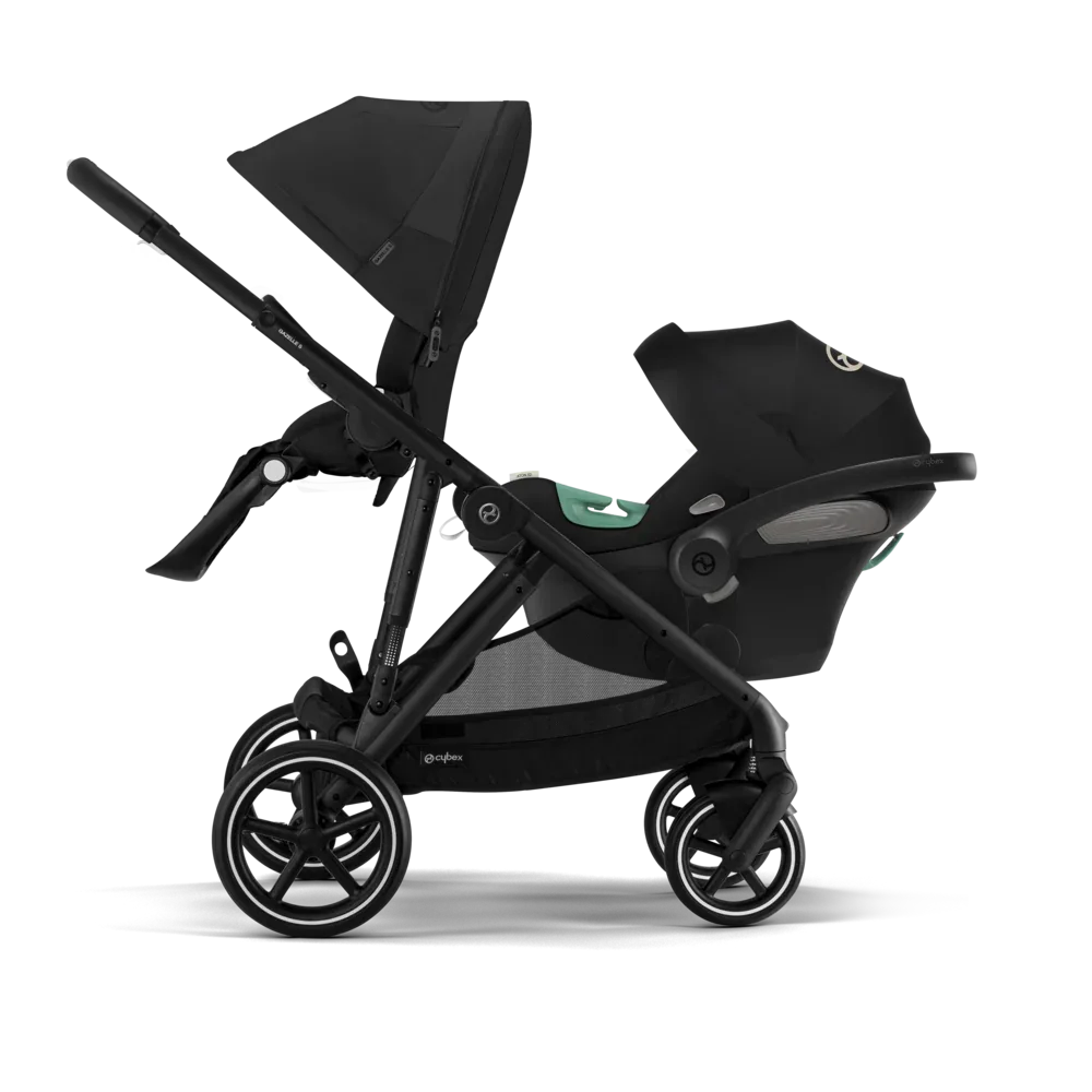Cybex® Baby Stroller Gazelle™ S Moon Black (Black Frame) - Image 8